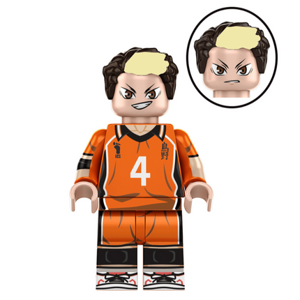 Yu Nishinoya Custom Haikyu!! Anime Minifigure