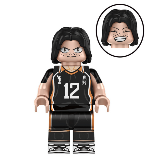 Tadashi Yamaguchi Custom Haikyu!! Anime Minifigure