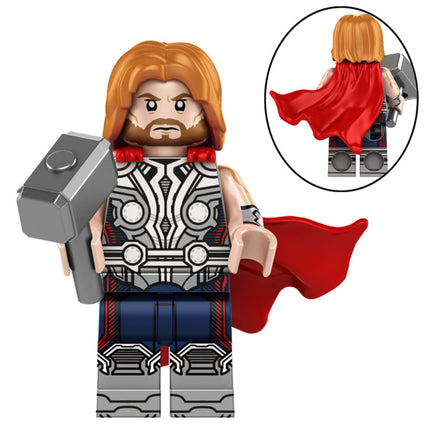 Thor (Avengers) Custom Marvel Superhero Minifigure