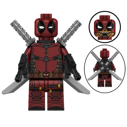 Deadpool Custom Marvel Superhero Minifigure