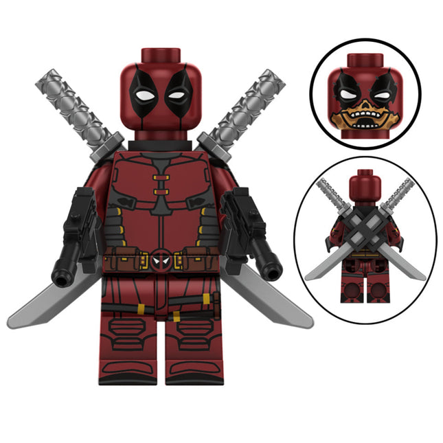 Deadpool Custom Marvel Superhero Minifigure