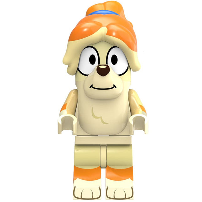 Frisky Custom Bluey Cartoon Minifigure