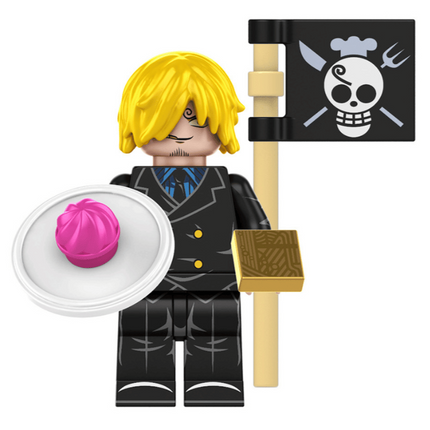 Sanji Custom One Piece Anime Minifigure