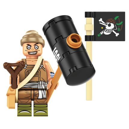 Usopp Custom One Piece Anime Minifigure