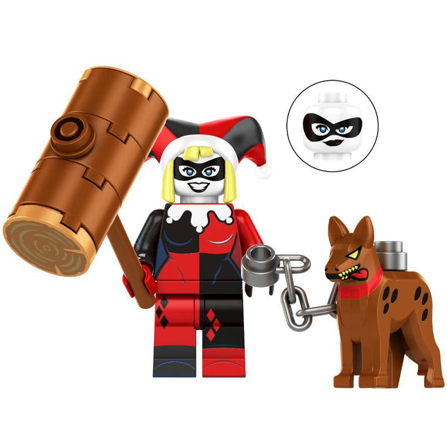 Harley Quinn (Batman: The Animated Series) Custom DC Supervillain Minifigure