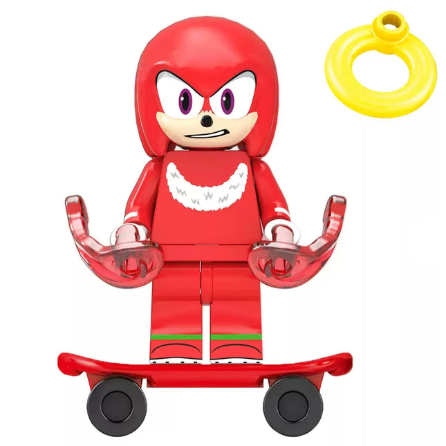 Knuckles from Sonic the Hedgehog Custom Minifigure