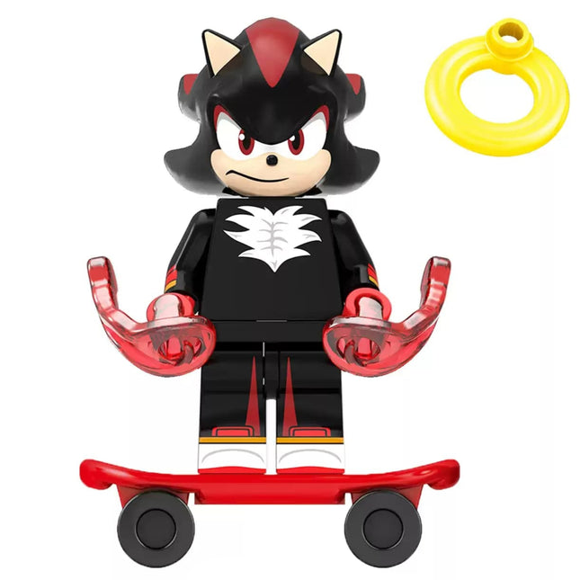 Shadow the Hedgehog from Sonic the Hedgehog Custom Minifigure