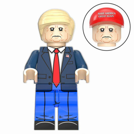 Donald Trump Custom Collectable Iconic Minifigure