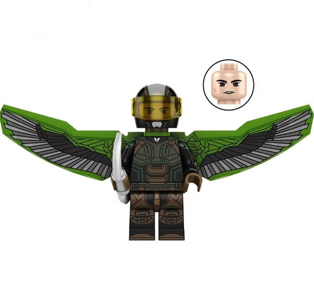 Falcon (Brave New World) Custom Marvel Superhero Minifigure