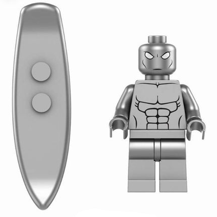 Silver Surfer Custom Marvel Superhero Minifigure