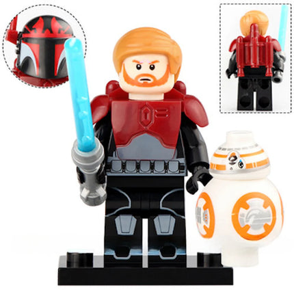 Obi-Wan Kenobi with BB-8 custom Star Wars Minifigure