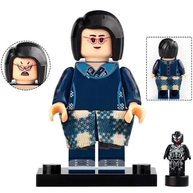 Mrs. Chen (Venom) Custom Marvel Superhero Minifigure