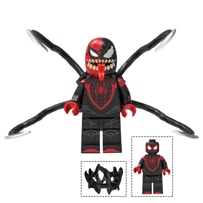 Ultimate Spider-Man Venom Custom Marvel Superhero Minifigure
