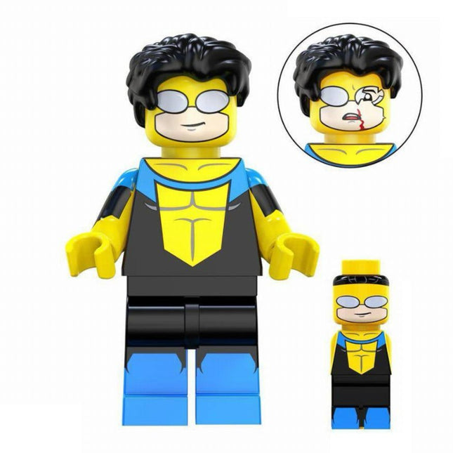 Invincible (Mark Grayson) from Invincible Custom Image Universe Superhero Minifigure