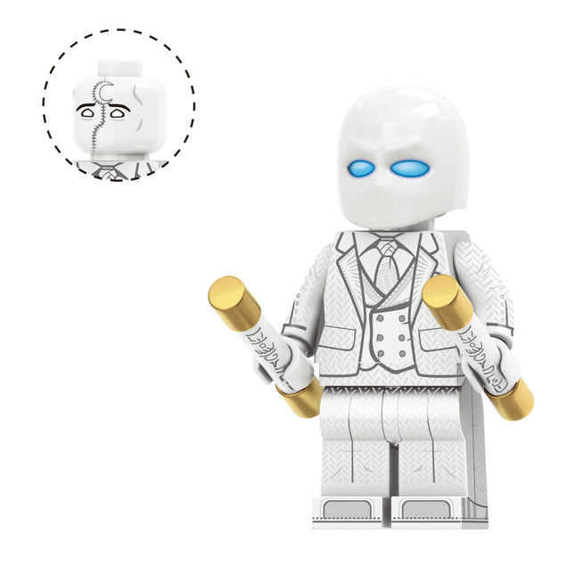 Moon Knight Custom Marvel Superhero Minifigure