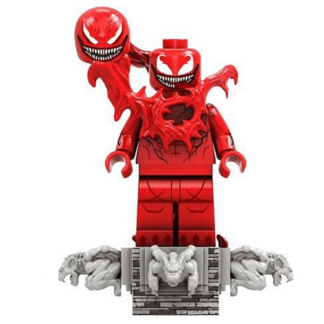 Carnage (Venom Symbiote) Custom Marvel Superhero Minifigure