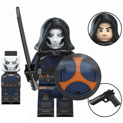 Taskmaster (Thunderbolts*) Custom Marvel Superhero Minifigure