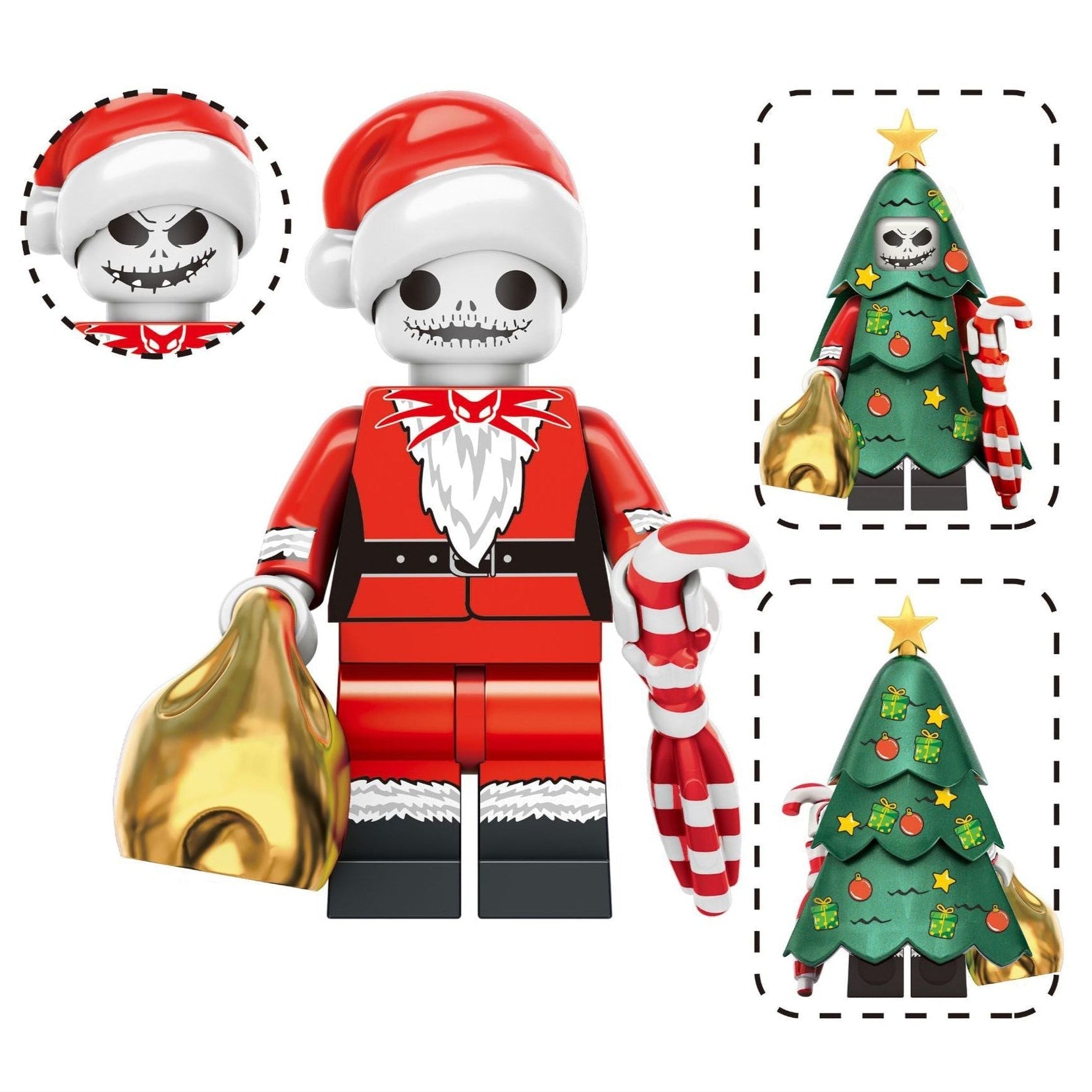 Nightmare Before Christmas Lego Minifigures LEGO Ideas 21351 The