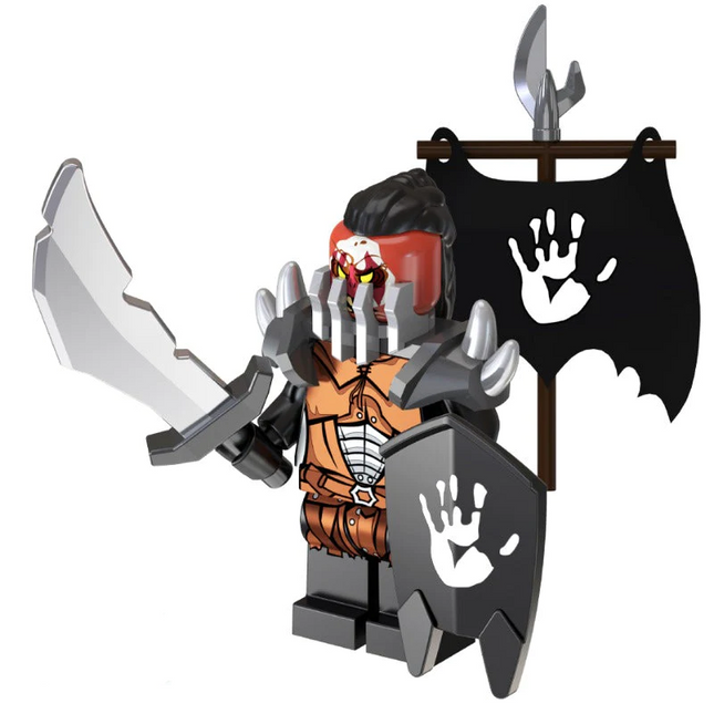 Uruk-Hai Orc Custom The Lord Of The Rings Minifigure