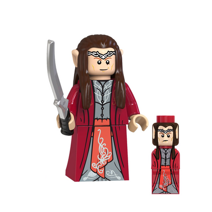 Elrond Lord of the Rings Minifigure – Minifigure Bricks