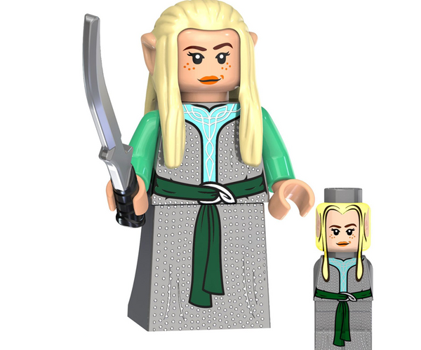 Elves Custom Lord of the Rings Minifigure Minifigure Bricks