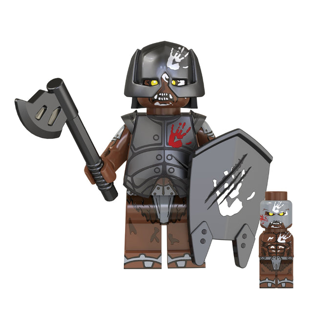 Uruk-Hai Orc custom Lord of the Rings Minifigure