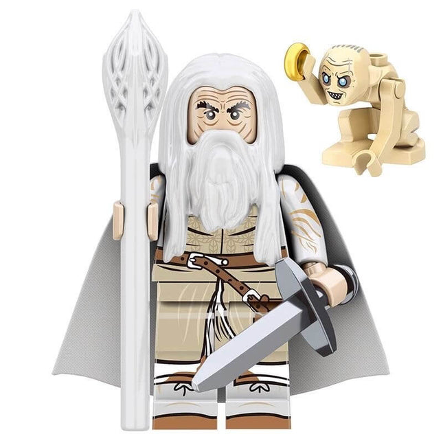 Gandalf The White Custom Lord of the Rings Minifigure