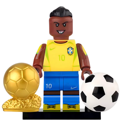 Ronaldinho Football Legend Custom Minifigure