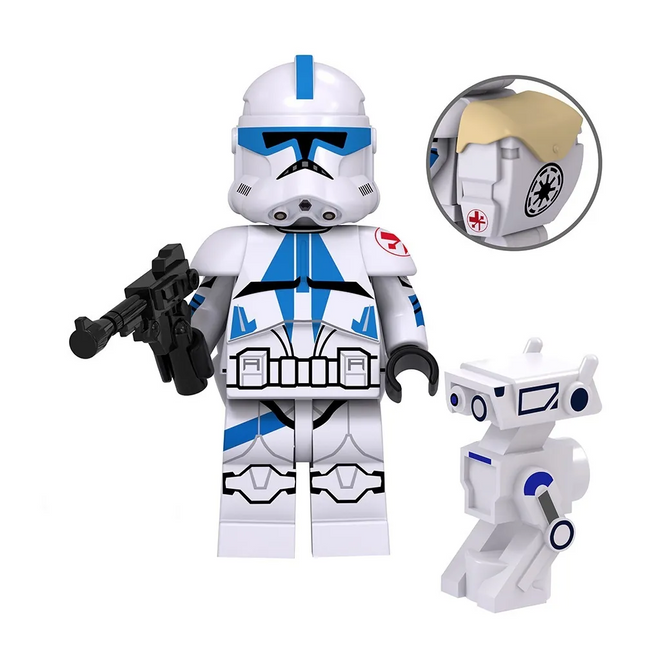 Kix Clone Trooper Medic Custom Star Wars Minifigure