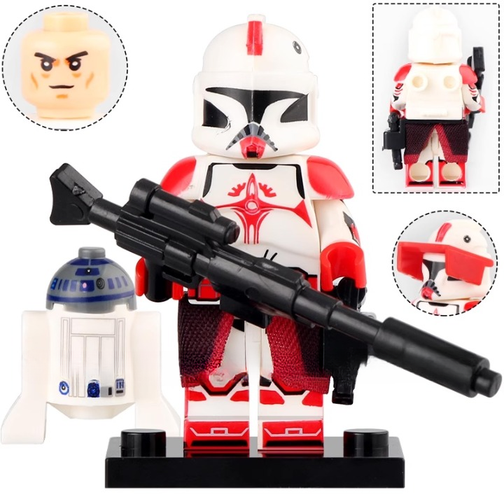 Commander Fox Custom Star Wars Minifigure – Minifigure Bricks