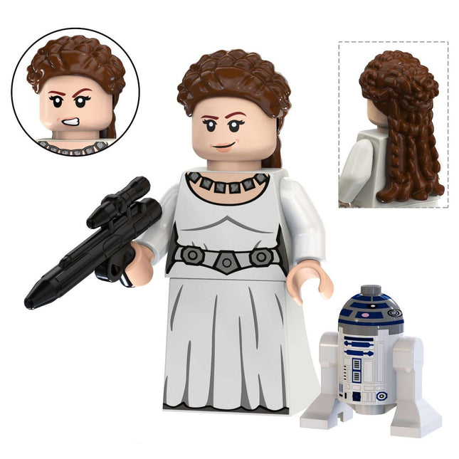 Princess Leia Custom Star Wars Minifigure – Minifigure Bricks