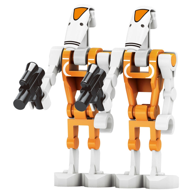 2 x Training Battle Droid custom Star Wars Minifigure