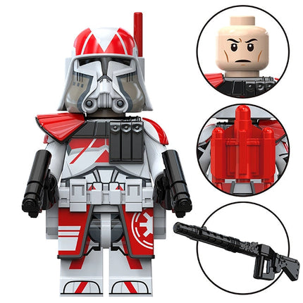 Coruscant Heavy Assault Trooper Custom Star Wars Minifigure - Minifigure Bricks