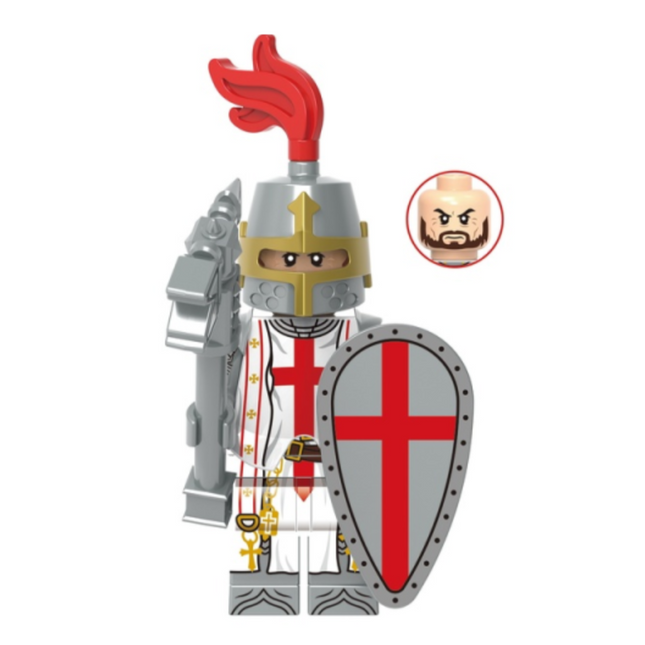 Battle Priest Custom Minifigure from Knights Templar Series