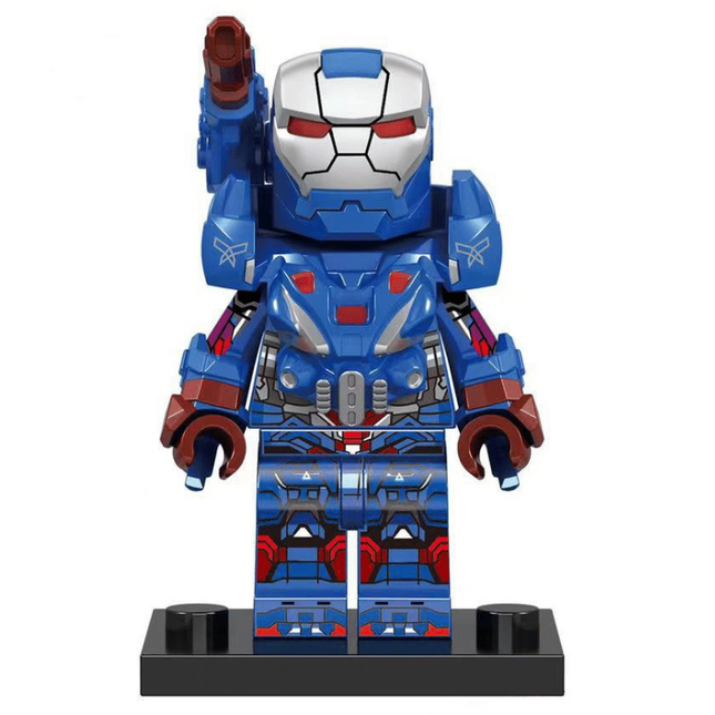 Iron Patriot (Endgame) Custom Marvel Superhero Minifigure