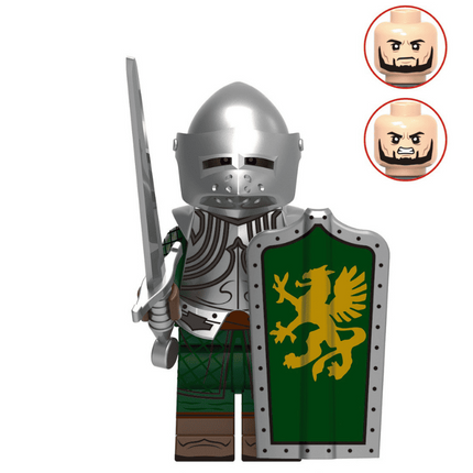 Rothwynn Knight Custom Medieval Knight Minifigure