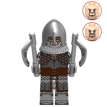 Forward Warrior Custom Medieval Knight Minifigure