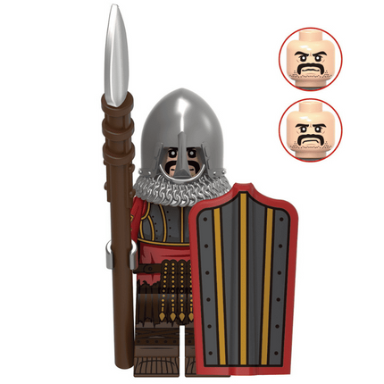 Lancer Custom Medieval Knight Minifigure