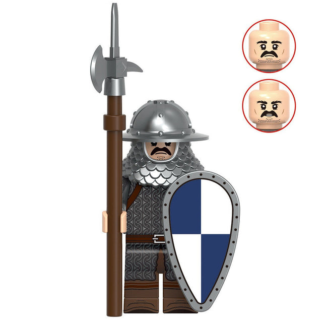 Medieval Knight Custom Minifigure