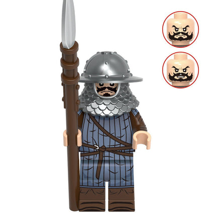 Medieval Lancer Knight Custom Minifigure
