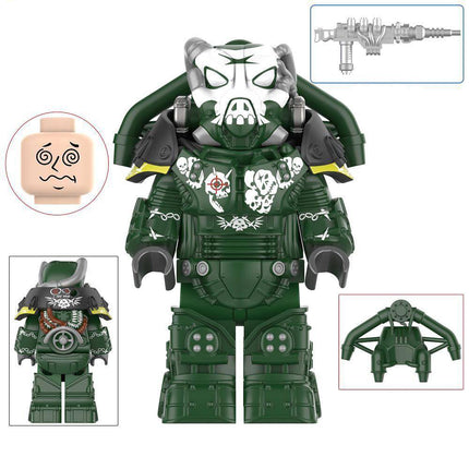 X-01 Power Armor (Gunner Captain) Custom Fallout Minifigure