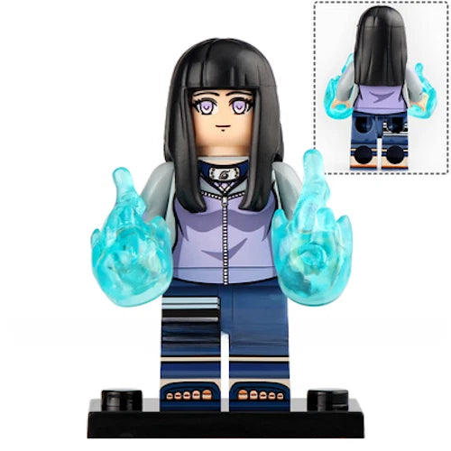 Hinata Hyuga Custom Anime Minifigure