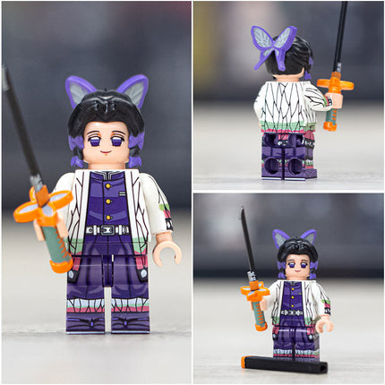 Shinobu Kochou From Demon Slayer Custom Anime Minifigure