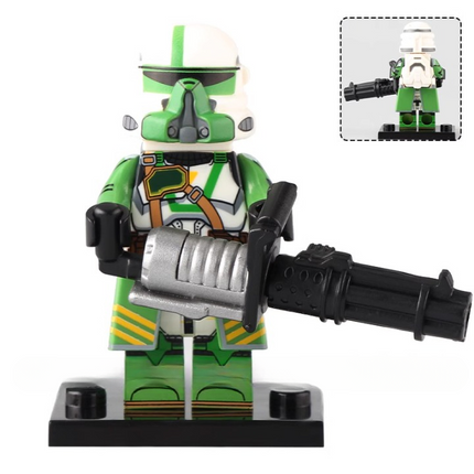 Doom Squad Heavy Clone Trooper Custom Star Wars Minifigure