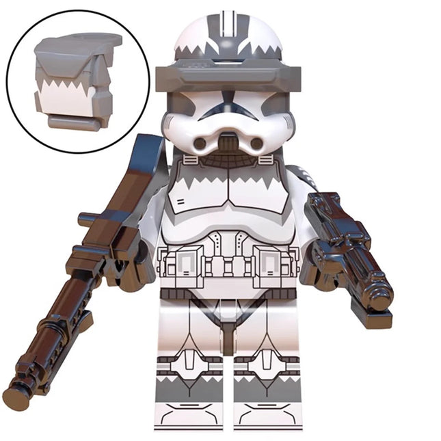 Wolfpack Clone Trooper Sergeant custom Star Wars Minifigure