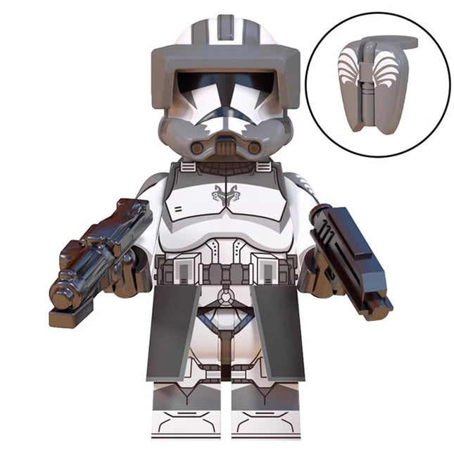Wolfpack Clone Trooper Commander custom Star Wars Minifigure