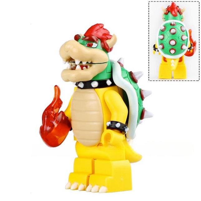 Bowser from Super Mario Minifigure