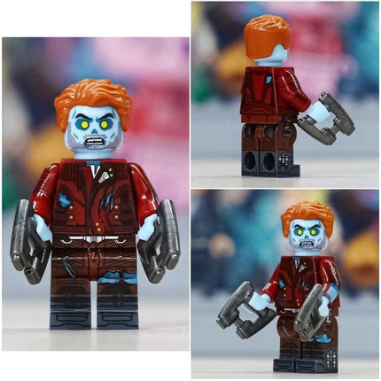 Zombie Star-Lord Custom Marvel Superhero Minifigure