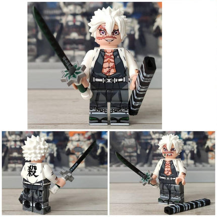 Sanemi Shinzugawa From Demon Slayer Custom Anime Minifigure