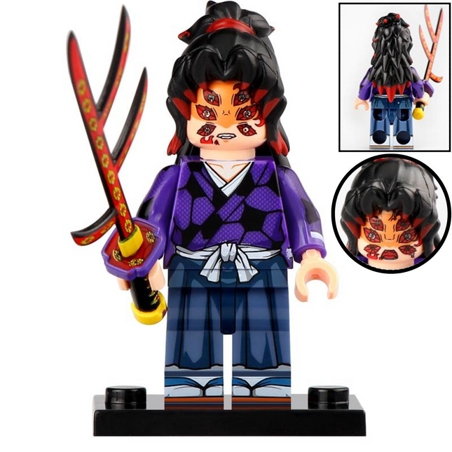 Kokushibo From Demon Slayer Custom Anime Minifigure